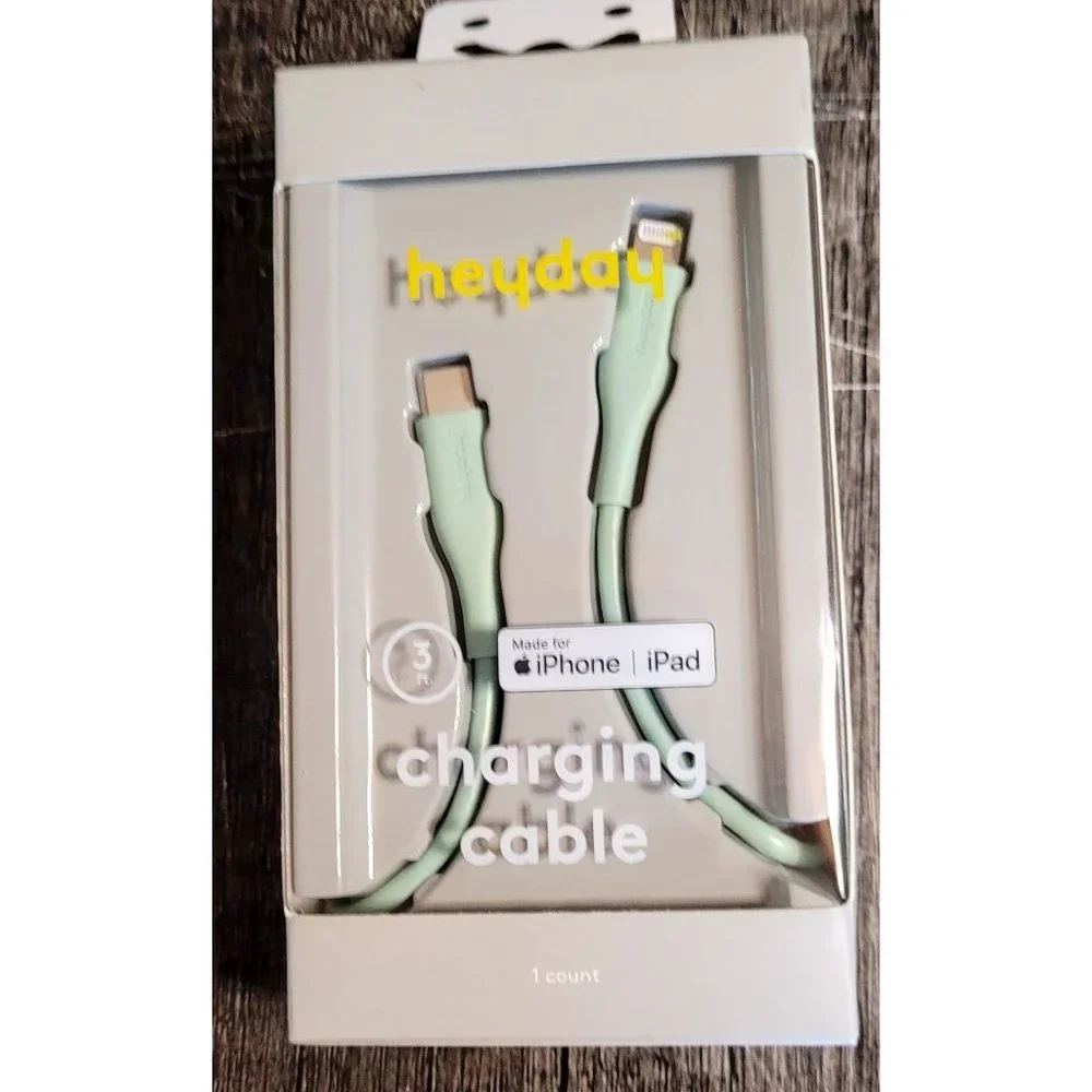 Heyday 6 ft Micro USB to USB-A Charging Cable